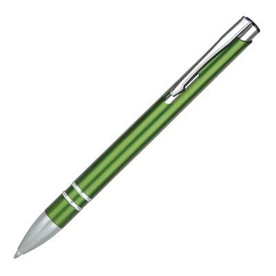 Branded Promotional FREEWAY BALL PEN in Green Pen From Concept Incentives.