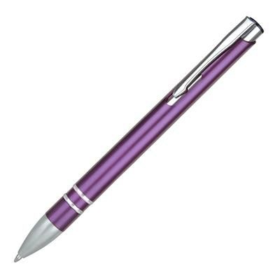 Branded Promotional FREEWAY BALL PEN in Purple Pen From Concept Incentives.