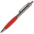 Branded Promotional SAO PAULO METAL BALL PEN in Gun Metal Grey with Red Grip Pen From Concept Incentives.