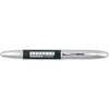 Branded Promotional KARI METAL ROLLERBALL PEN in Black Pen From Concept Incentives.