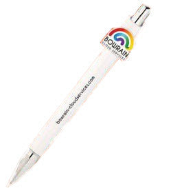 QR BALL PEN in White