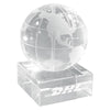 Branded Promotional CRYSTAL GLOBE ON BASE Award From Concept Incentives.