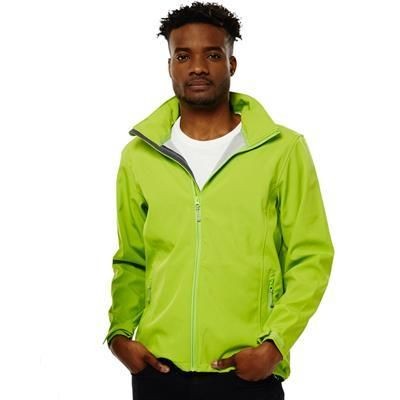 Branded Promotional REGATTA ARLEY HOODED HOODY SOFTSHELL JACKET Jacket From Concept Incentives.