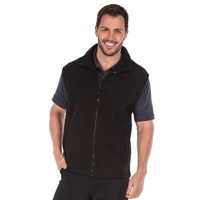 Branded Promotional REGATTA HABER II FULL ZIP BODYWARMER FLEECE JACKET Bodywarmer From Concept Incentives.