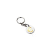 Branded Promotional RECYCLED EURO TROLLEY COIN KEYRING Keyring From Concept Incentives.