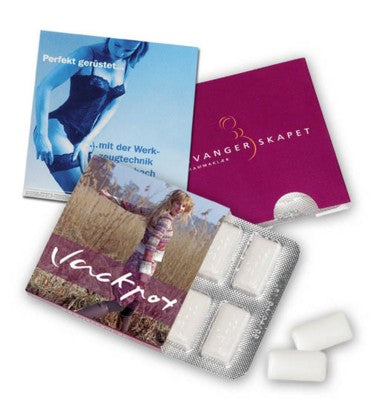 Branded Promotional TREND CHEWING GUM Chewing Gum From Concept Incentives.