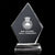 Branded Promotional OPTICAL CRYSTAL GLASS DIAMOND TROPHY AWARD Award From Concept Incentives.