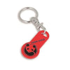 Branded Promotional RECYCLED TROLLEY STICK EURO KEYRING Keyring From Concept Incentives.