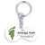 Branded Promotional RECYCLED TROLLEY COIN MULTI EURO KEYRING Keyring From Concept Incentives.