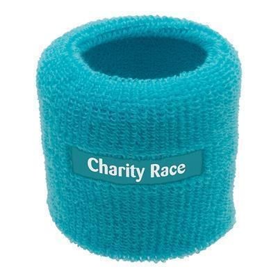 Branded Promotional TOWELLING WRIST BAND Head Band From Concept Incentives.