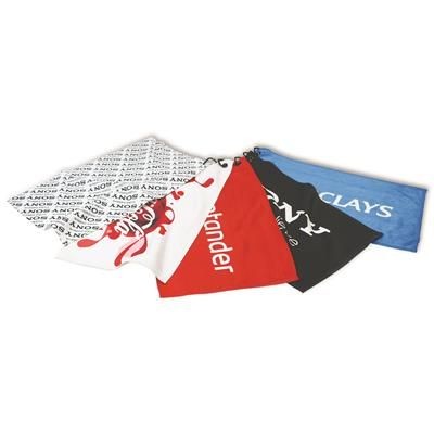 Branded Promotional HYDRA LITE PRINTED GOLF TOWEL Golf Towel From Concept Incentives.