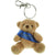 Branded Promotional 8CM TUBBY KEYRING BEAR with Sash Keyring From Concept Incentives.