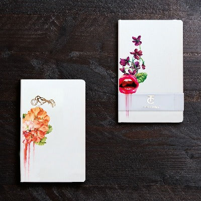 Branded Promotional CASTELLI BIANCO TUCSON NOTEBOOK Notebook from Concept Incentives