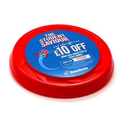 Branded Promotional RECYCLED MINI TURBO PRO FLYING DISC Frisbee From Concept Incentives.