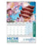 Branded Promotional A3 TRADITIONAL PORTRAIT WALL CALENDAR Calendar From Concept Incentives.