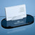 Branded Promotional 14CM SMOKED GLASS BUSINESS CARD HOLDER Business Card Holder From Concept Incentives.