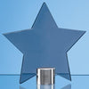 Branded Promotional 11CM SMOKED GLASS STAR AWARD Award From Concept Incentives.