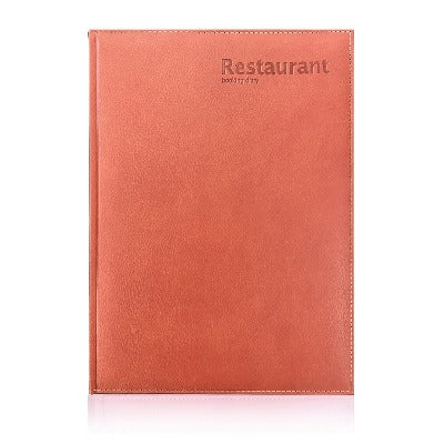 Branded Promotional CASTELLI RESTAURANT BOOKING DIARY in Orange from Concept Incentives