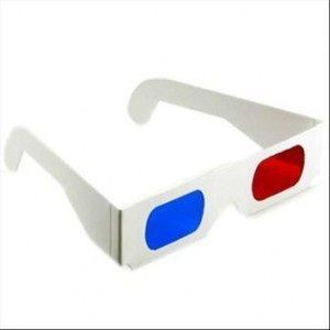 Branded Promotional 3D GLASSES in White 3D Cardboard Glasses From Concept Incentives.