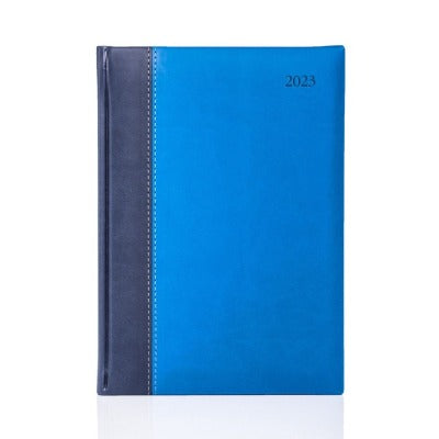 Branded Promotional CASTELLI COSTA RICA DIARY in Blue Quarto Weekly Diary from Concept Incentives