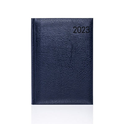 Branded Promotional PERU DIARY A5 Daily Blue from Concept Incentives
