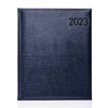 Branded Promotional PERU DIARY Quarto Weekly Blue from Concept Incentives