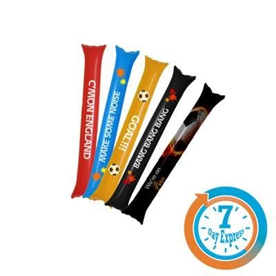 Branded Promotional EXPRESS BANG BANG STICK Noise Maker From Concept Incentives.