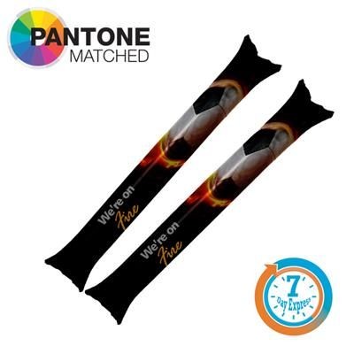 Branded Promotional EXPRESS BANG BANG STICK in Black Noise Maker From Concept Incentives.