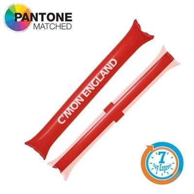 Branded Promotional EXPRESS BANG BANG STICK in Red Noise Maker From Concept Incentives.