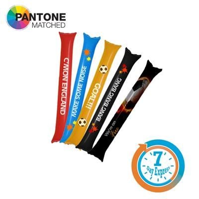 Branded Promotional EXPRESS BANG BANG NOISE MAKER CLAPPER STICK Noise Maker From Concept Incentives.