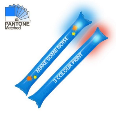 Branded Promotional LED BANG BANG STICK in Blue Noise Maker From Concept Incentives.