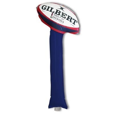 Branded Promotional INFLATABLE RUGBY BALL Bang Bang Stick Ball Giant From Concept Incentives.