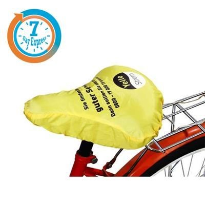 Branded Promotional EXPRESS PVC BICYCLE SEAT COVER Bicycle Seat Cover From Concept Incentives.