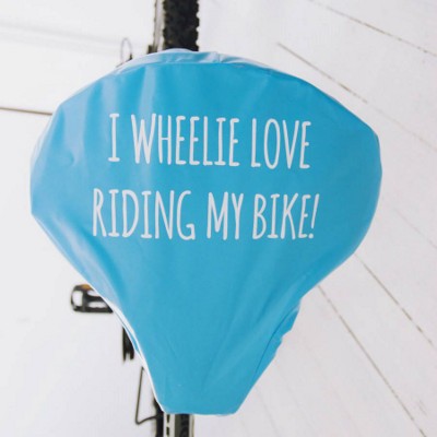 Branded Promotional PVC BICYCLE SEAT COVER Bicycle Seat Cover From Concept Incentives.