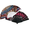 Branded Promotional HAND HELD FABRIC FAN Fan From Concept Incentives.