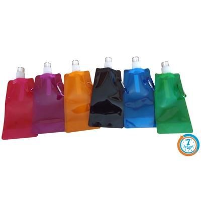 Branded Promotional EXPRESS FOLDING WATER BOTTLE Sports Drink Bottle From Concept Incentives.