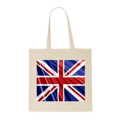 Branded Promotional BRITISH MADE 100% NATURAL COTTON SHOPPER TOTE BAG FOR LIFE Bag From Concept Incentives.