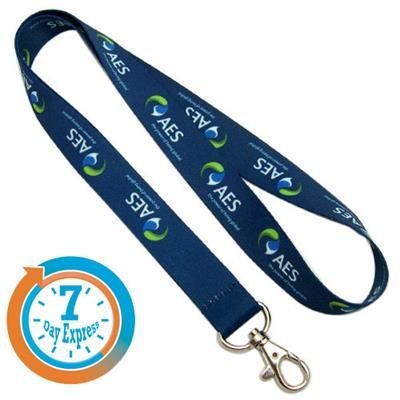 Branded Promotional EXPRESS DYE SUBLIMATION PRINTED POLYESTER LANYARD Lanyard From Concept Incentives.