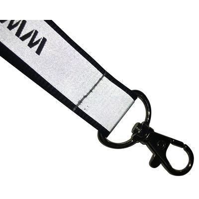 Branded Promotional 20MM REFLECTIVE POLYESTER LANYARD Lanyard From Concept Incentives.