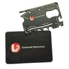 Branded Promotional CREDIT CARD SIZE MULTI TOOL in Black Multi Tool From Concept Incentives.