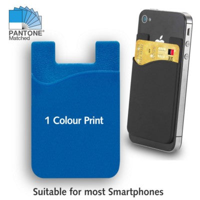 Branded Promotional SILICON PHONE WALLET Mobile Phone Case From Concept Incentives.