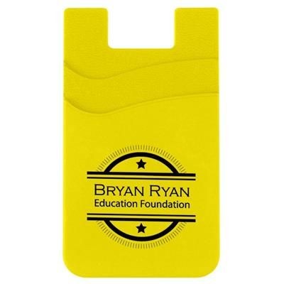 Branded Promotional SILICON PHONE WALLET with Dual Pocket Mobile Phone Case From Concept Incentives.