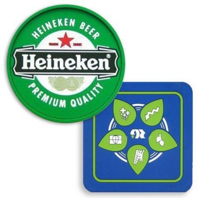 Branded Promotional PVC COASTER Coaster From Concept Incentives.