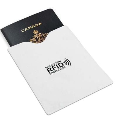 Branded Promotional RFID PASSPORT GUARD Passport Holder Wallet From Concept Incentives.