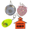 Branded Promotional REFLECTIVE PVC KEYRING Reflector From Concept Incentives.