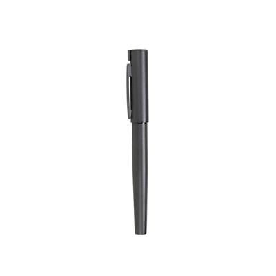 Branded Promotional STYLISH BUSINESS GEL PEN with an Integrated, Ultra-flat Cob Stick in the Lid Pen From Concept Incentives.