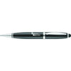 Branded Promotional USB-I METAL BALL PEN in Black Pen From Concept Incentives.