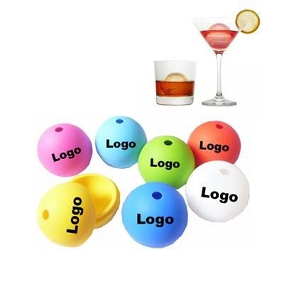 Branded Promotional SILICON ICE BALL MOULD - SMALL Ice Cube Tray From Concept Incentives.