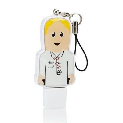 Branded Promotional MINI USB MEDICAL DOCTOR PERSON MEMORY STICK Memory Stick USB From Concept Incentives.