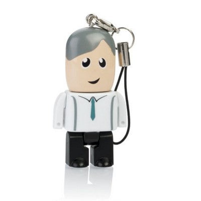 Branded Promotional MICRO USB BUSINESS PERSON MEMORY STICK Memory Stick USB From Concept Incentives.